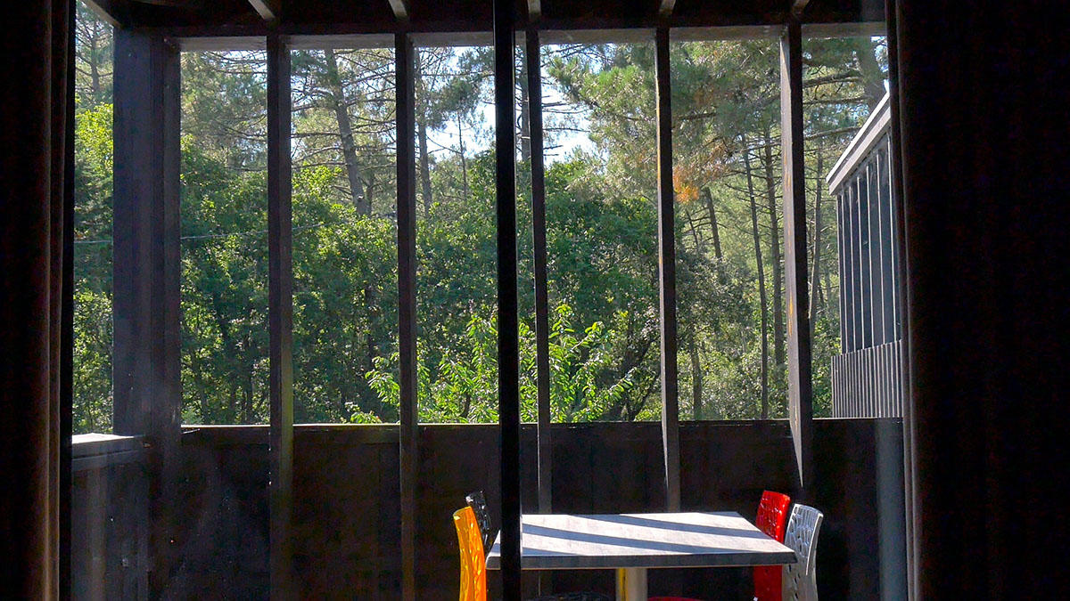 terrasse avec vue imprenable