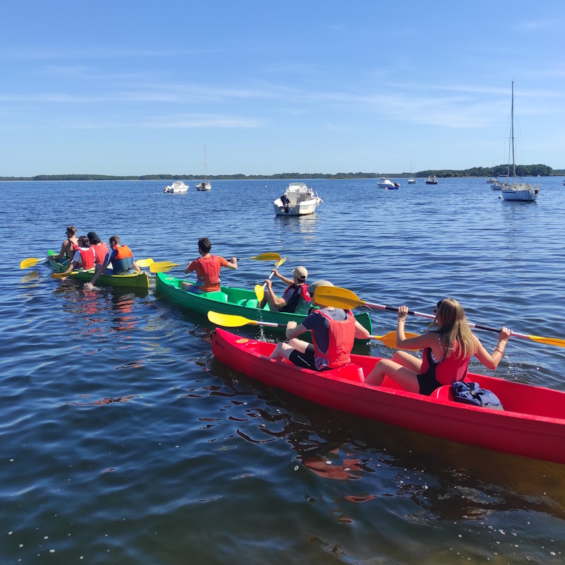 activité kayak à Lacanau