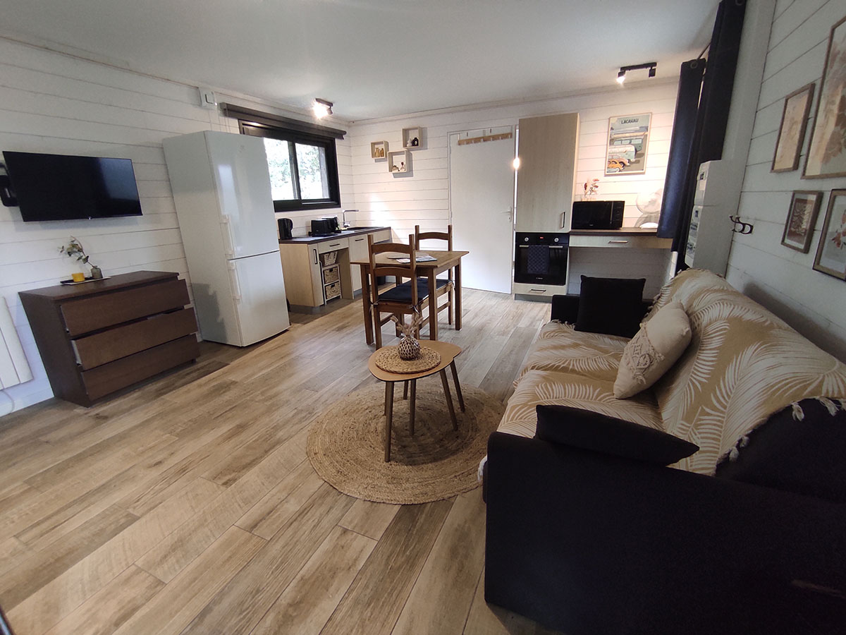 Location lodge pmr en Gironde