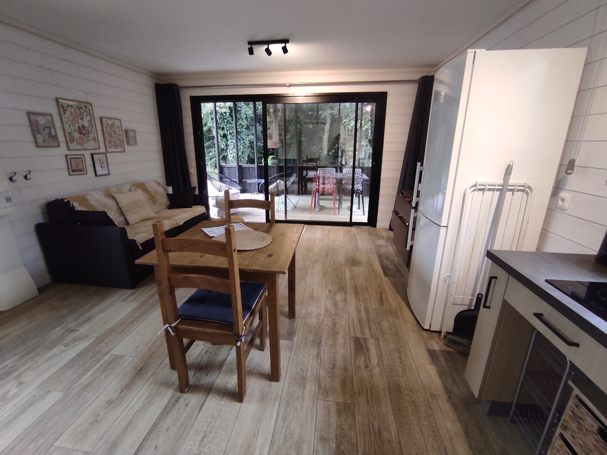 location lodge 2 personnes à Lacanau